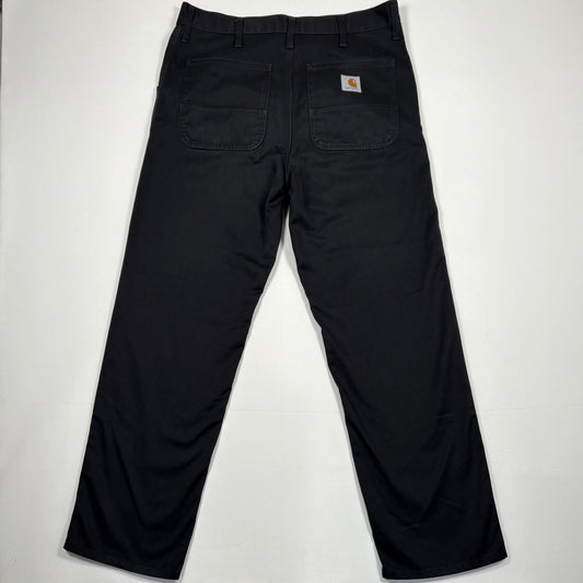 (L) Черен панталон Carhartt