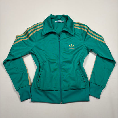 (M) Adidas Green Top