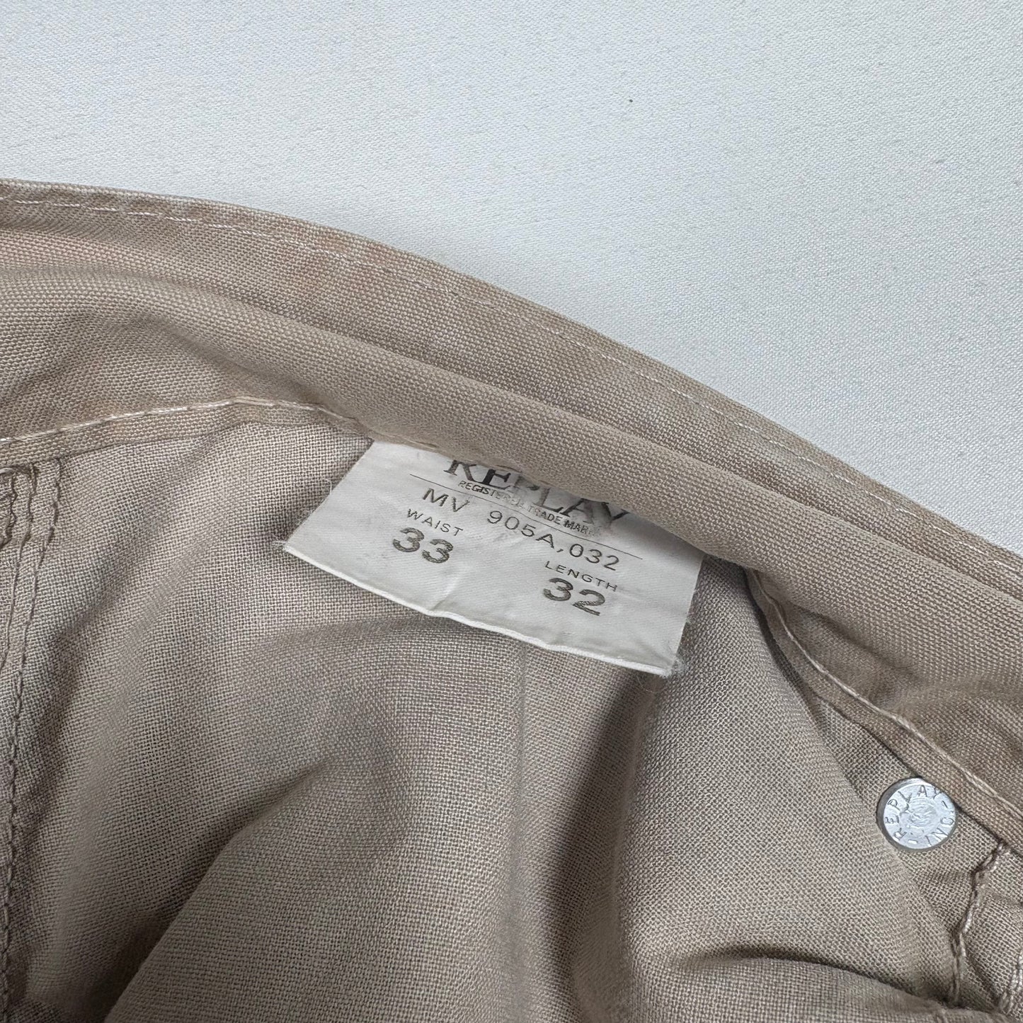 (M) Replay Y2K Jeans