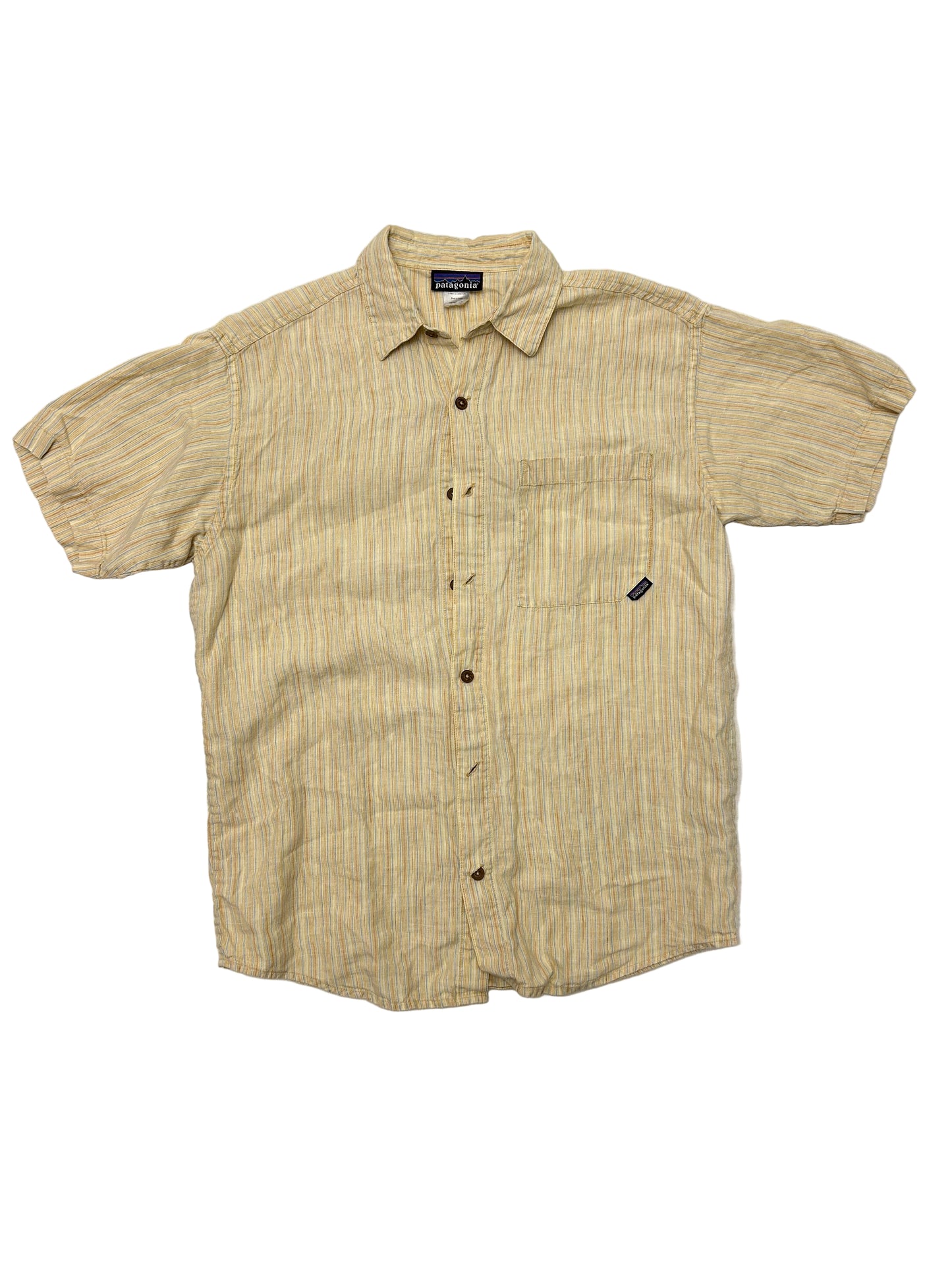 (S) Patagonia Men Short Sleeves Shirt