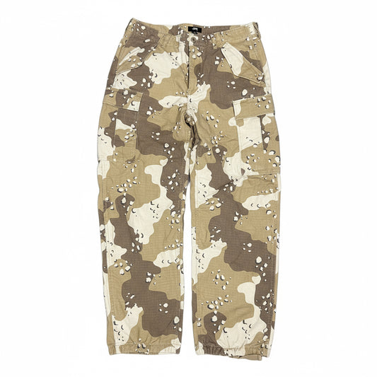 (L) Stüssy Military Ripstop Cargo Pant in Desert Camo