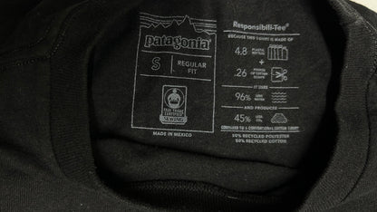 (S) Patagonia Black T-Shirt