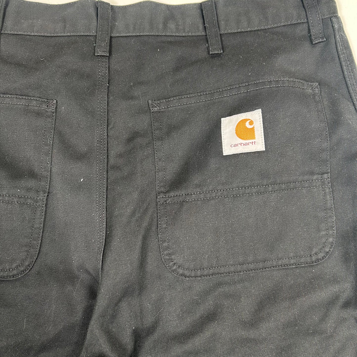 (L) Carhartt Black Pants