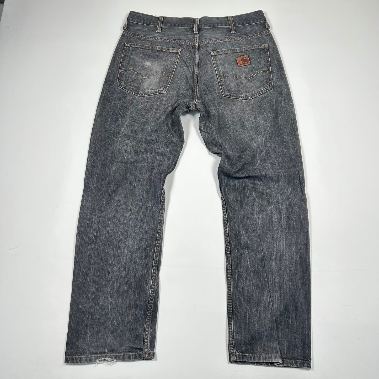 (M) Carhartt Gray Jeans