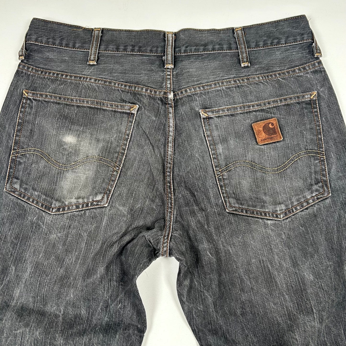 (M) Carhartt Gray Jeans