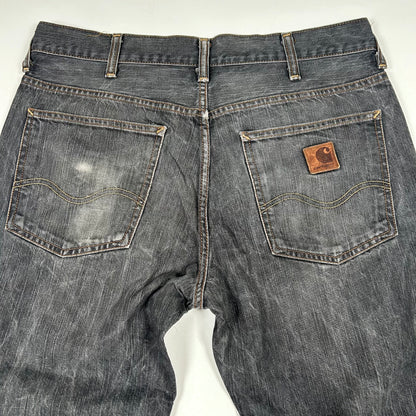 (M) Carhartt Gray Jeans