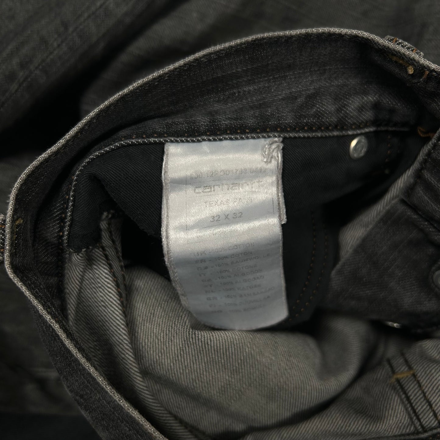 (M) Carhartt Gray Jeans