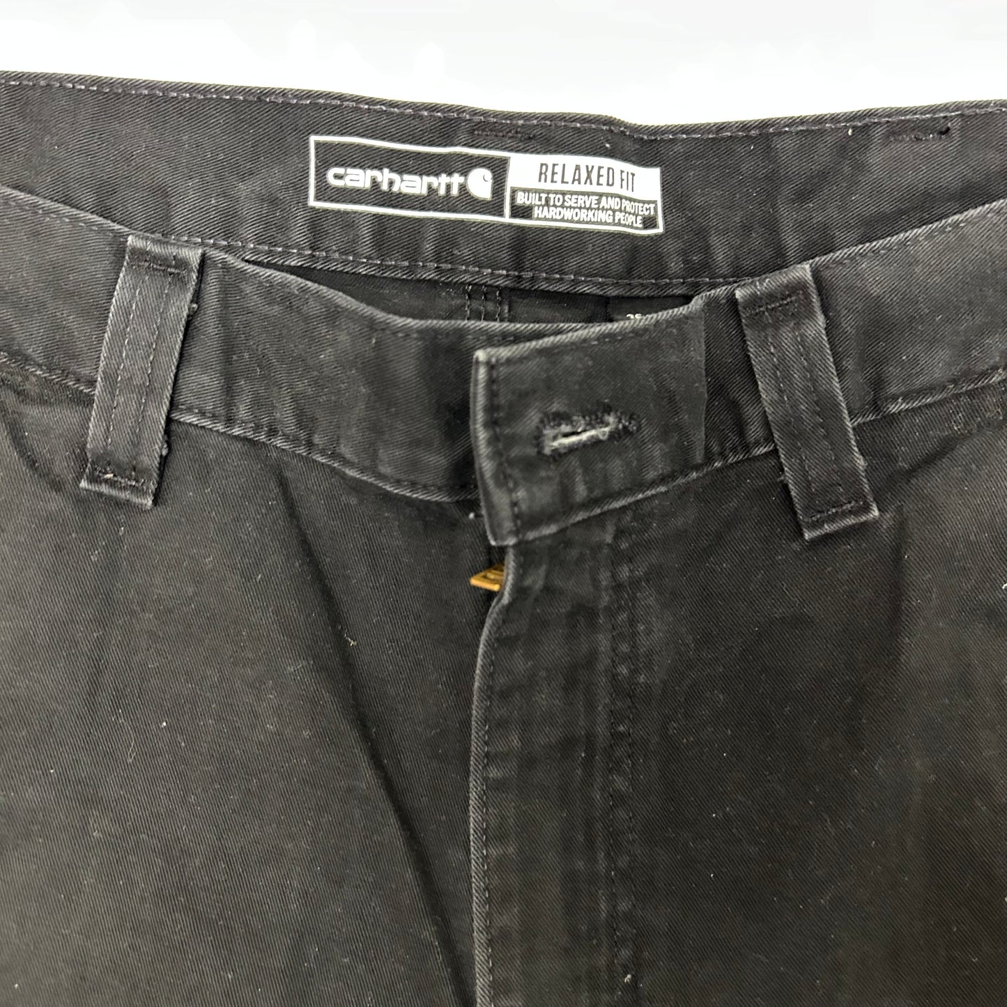 (XL) Carhartt Black Pants 36X30