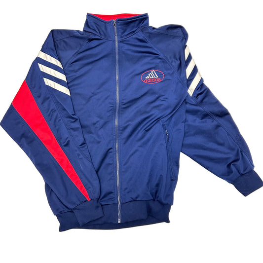 (L/XL) ADIDAS Vintage Mock Sports Top