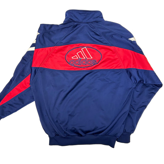 (L/XL) ADIDAS Vintage Mock Sports Top