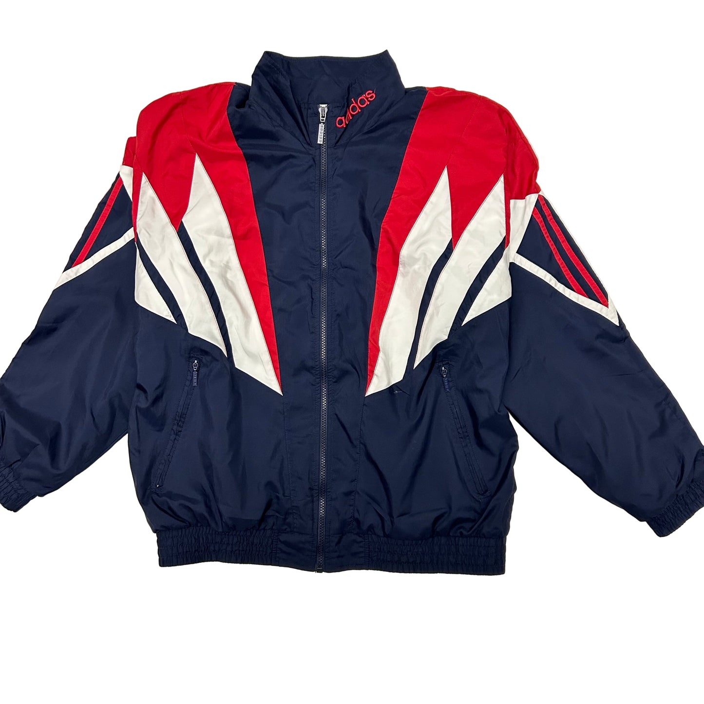 (XL) ADIDAS Vintage Mock Sports Top