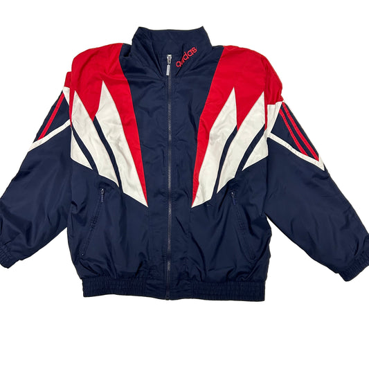 (XL) ADIDAS Vintage Mock Sports Top